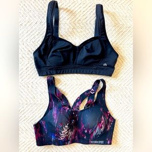 Lululemon & Victoria Secret sports bra